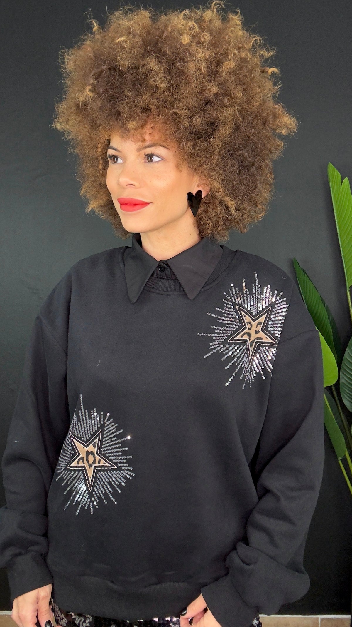 Sudadera Estrellas Print