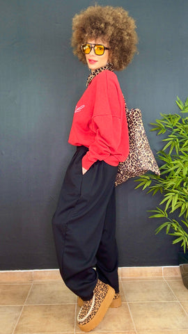 Pantalón Baggy Negro