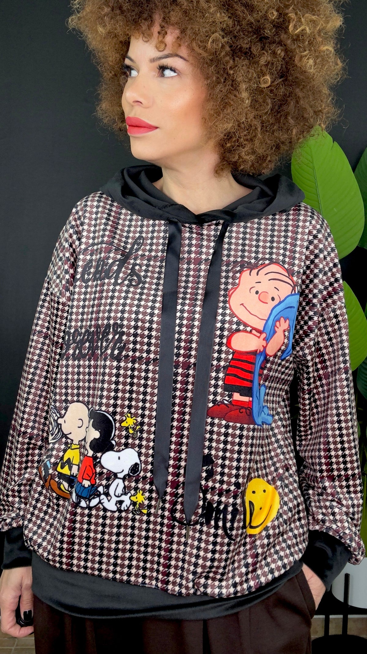 Sudadera Terciopelo Snoopy